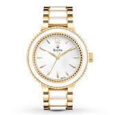 Bulova 宝路华 玫瑰金珍珠母贝女士腕表 $85.99（约602元）