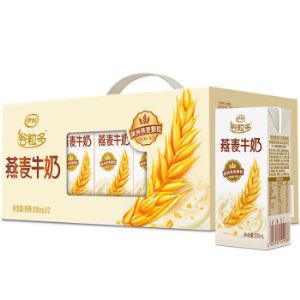 伊利 谷粒多 颗粒燕麦牛奶 12*200mL