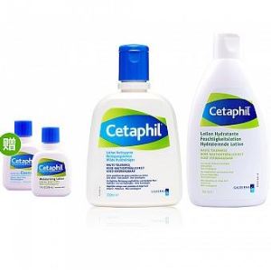 Cetaphil 丝塔芙 套装（洗面奶200ml+润肤露200ml）+旅行装