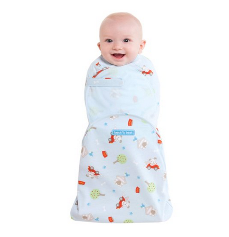 Halo Swaddlesure Adjustable 可调节全棉婴儿安全睡袋