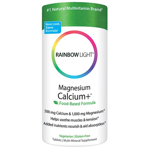 Rainbow Light 润泊莱 纯天然食物镁钙 180粒