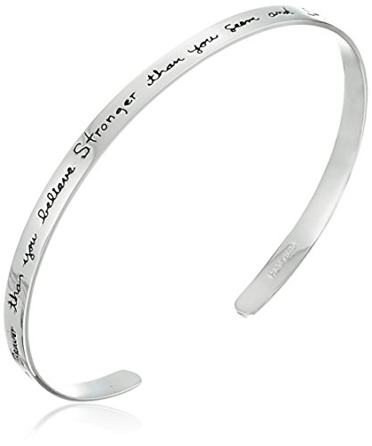 Amazon Collection Sterling Silver S925纯银 刻字手镯