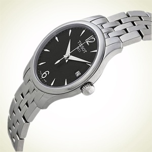 Amazon.com：Tissot 天梭 T0632101105700 女士不锈钢石英腕表