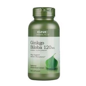GNC 健安喜 银杏胶囊 120mg*100粒