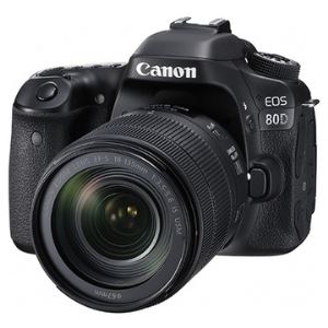 Canon 佳能 EOS 80D 单反套机（EF-S 18-135mm f/3.5-5.6 IS USM）