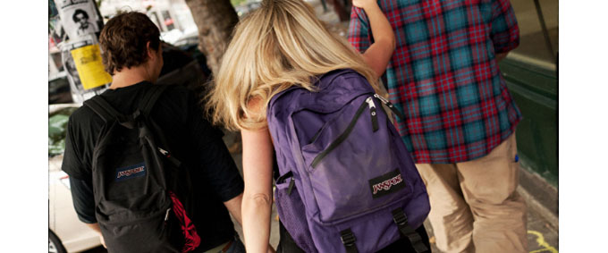 JanSport 杰斯伯  经典双肩背特惠 款多花色多