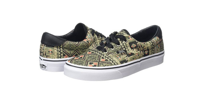 非常显脚腕纤瘦！VANS万斯 Era 59中性硫化鞋