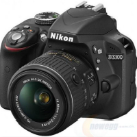 已过期新蛋商城 【618年中大促】Nikon尼康 D3300 单反套机 黑色