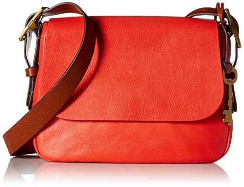 FOSSIL 化石 Harper Small 女士真皮单肩斜挎包