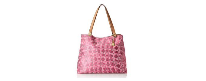 历史新低：Tommy Hilfiger Hinge Jacquard 女款手提包