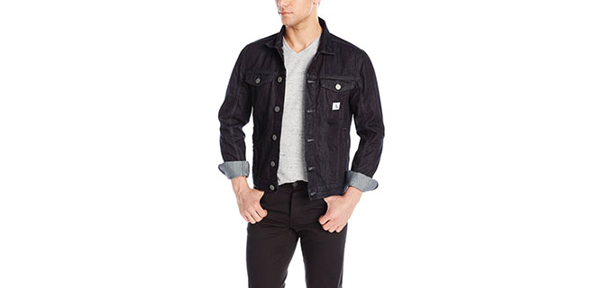Calvin Klein Jeans Rinse Wash Denim Trucker 男款夹克