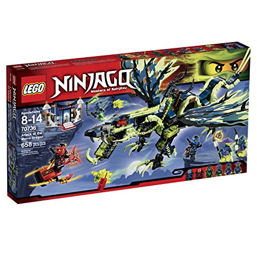 LEGO 乐高 忍者系列 70736 摩罗大师的黑暗巨龙