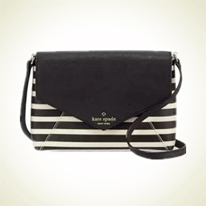 Neiman Marcus：Kate Spade 凯特·丝蓓 时尚拼色条纹信封包