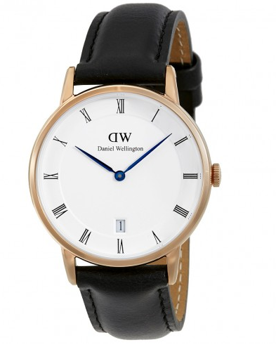 Daniel Wellington 丹尼尔惠灵顿 Dapper系列中性款超薄时装腕表 DW00100092