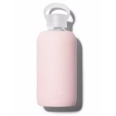 萌物！bkr 浅粉色硅胶玻璃运动水壶 $35（约245元）