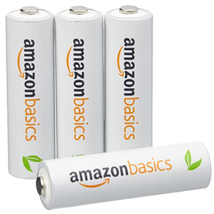 AmazonBasics亚马逊倍思 4节五号镍氢可充电电池