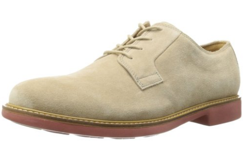 Cole Haan 可汗Great Jones Plain 男士翻毛皮牛津鞋