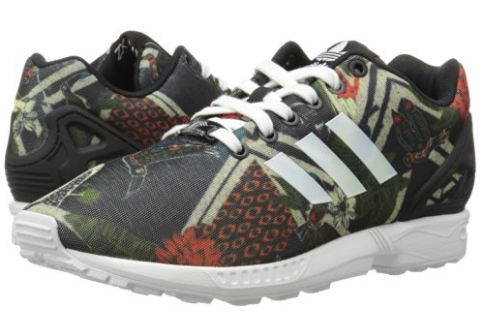 7.5码！adidas 阿迪达斯 三叶草 ZX Flux 女士印染运动鞋