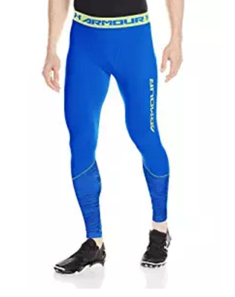 码全好价！Under Armour 安德玛 HeatGear Armour 男子强力伸缩型紧身裤
