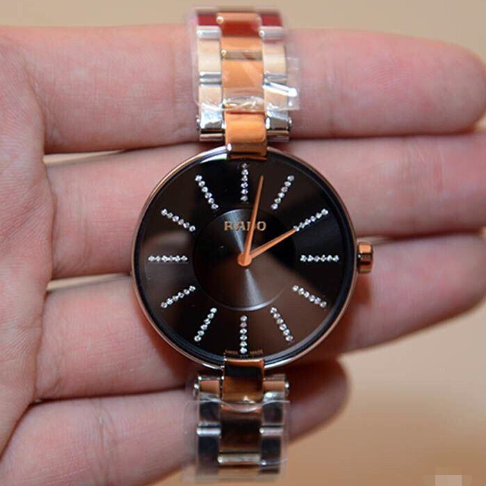 比友专享！RADO 雷达 COUPOLE M 系列 R22850713 女款时装腕表
