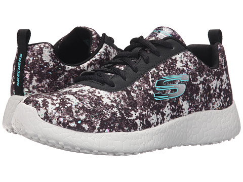 SKECHERS斯凯奇 Burst Illuminations星空印花女士跑鞋 墨色斑点
