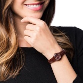 想想小的好！Skagen 诗格恩Ceramic 精致陶瓷女表 $70（约490元）