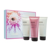 价值$74！AHAVA 死海泥矿物保湿护手霜三只礼盒 100ml×3 $26.4（约185元）