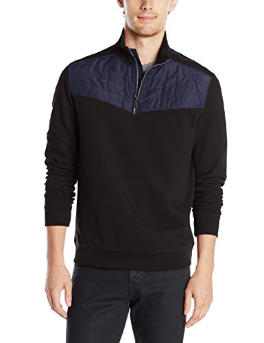 L码！Calvin Klein Q-Zip 男士半拉链上衣