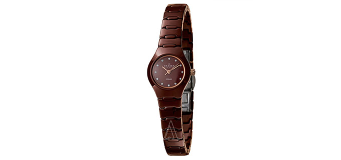 Skagen 诗格恩Ceramic 精致陶瓷女表