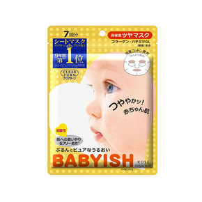 baby肌# 高丝 胶原蛋白光泽面膜 7片*3件