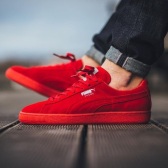 6pm：Puma 彪马  男士麂皮时尚板鞋 $24.99（约175元）