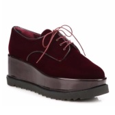Stuart Weitzman 厚底天鹅绒款女鞋 $465（约3226元）