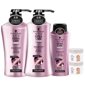 Schwarzkopf 施华蔻 精华深透洗600ml+400ml+润发乳600ml