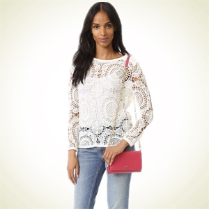 Shopbop：Tory Burch Robinson 系列红色链条包
