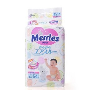 花王 Merries 妙而舒 婴儿纸尿裤 L54片