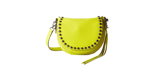 Rebecca Minkoff Unlined Saddle 女士真皮马鞍包