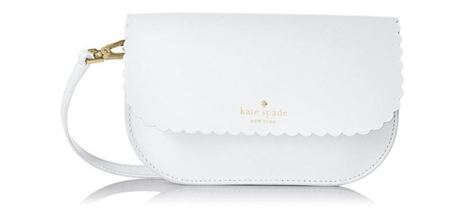 kate spade 真皮斜挎包