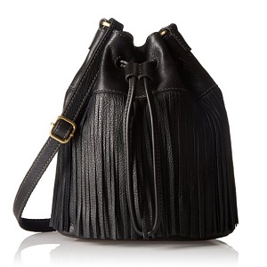 FOSSIL Jules Fringe Drawstring 女士水桶包