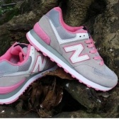 紧急补货+包税！到手价251元！New Balance 574 小粉红 $38.66（约251元）