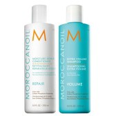 Moroccanoil 摩洛哥顺滑洗护套装 2*250ml £25.35（约221元）