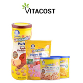 Vitacost：Gerber 嘉宝婴幼儿童辅食产品 低至8.2折+满减