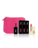 超值！YSL 限量黑管唇釉+方管唇膏套装 $78（约546元）