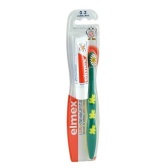 1欧秒杀！Elmex 易学 儿童0-3岁乳牙牙刷+氟化铵可吞咽牙膏 12ml 1欧（约8元）