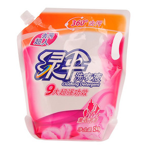 绿伞 去污超人洗衣液 熏衣芳菲香型 2kg