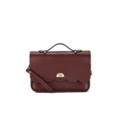 The Cambridge Satchel 剑桥包 经典酒红色 £116（约1043元）