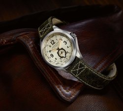 香槟金！HAMILTON 汉密尔顿 卡其航空系列 男士自动机械手表 H76655723
