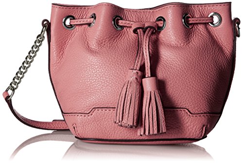 REBECCA MINKOFF Lexi Micro 女士真皮水桶包