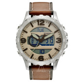 Fossil 化石Nate 精密数字计时石英男表 $65（约455元）