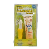 Baby Banana 香蕉宝宝 婴幼儿可吞食牙膏牙刷套装 $11.19（约78元）