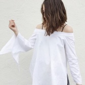 55专享！Saks Fifth Avenue: 博主最爱 Tibi 一字肩蝴蝶结袖上衣和连衣裙低至7.5折+额外9折